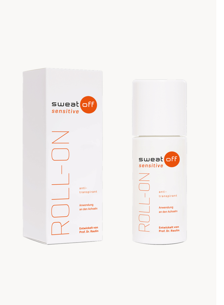 Sweat-Off sensitive Roll-On Faltschachtel