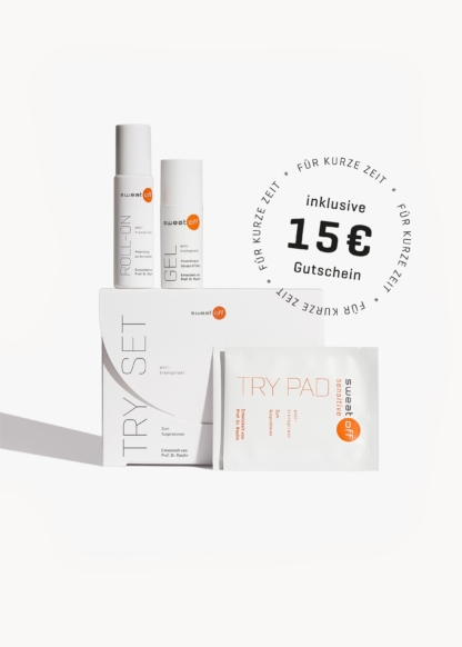 Try Set inklusive 15€ Gutschein