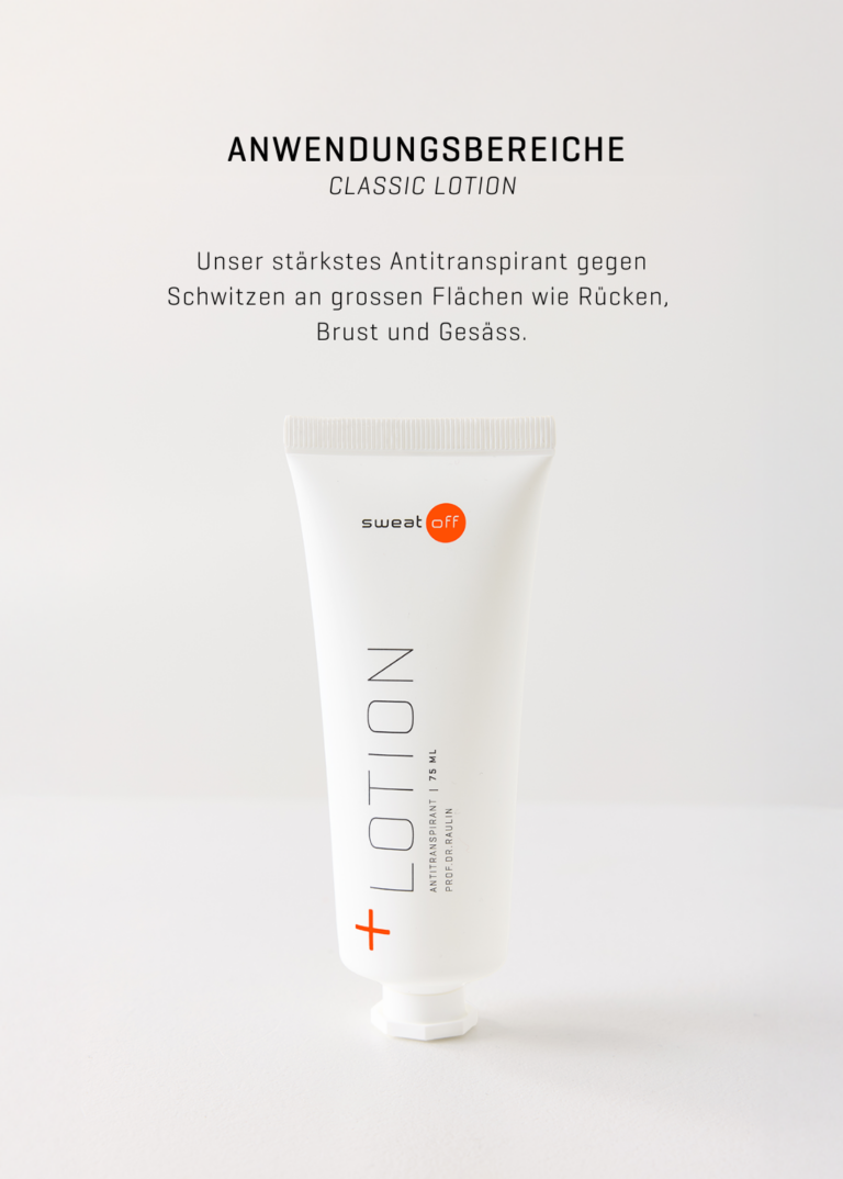 Classic_Lotion_Anwendungsbereich mit Produktfoto